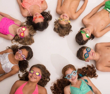 Okulary do pływania, Mack Truck Blue, Bling2O