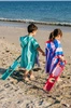 QUUT Dwustronne poncho kąpielowe dla dzieci Lagoon