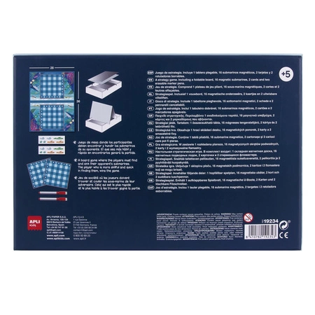 Gra magnetyczna Apli Kids - Statki