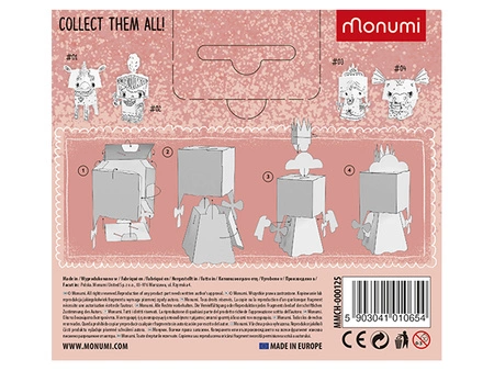 Kolorowanka 3D Mini Cube head Księżniczka 3l+ MONUMI