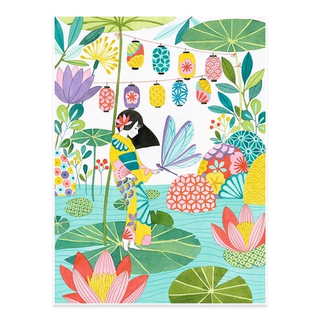 Obrazy do kolorowania w teczce - JAPONIA DJ08694