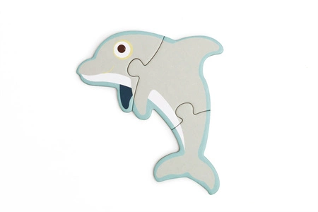 Scratch, 2 w 1 Puzzle podłogowe i pierwsze puzzle - Ocean 80 el.