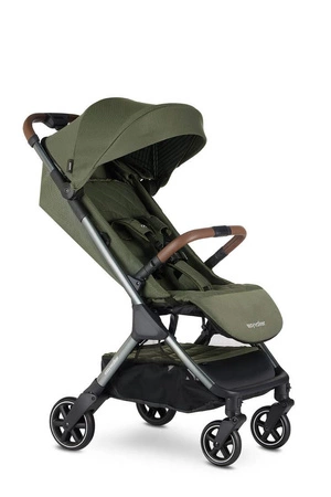 Easywalker Jackey Special Edition Kompaktowy, samoskładający się wózek spacerowy z torbą transportową Emerald