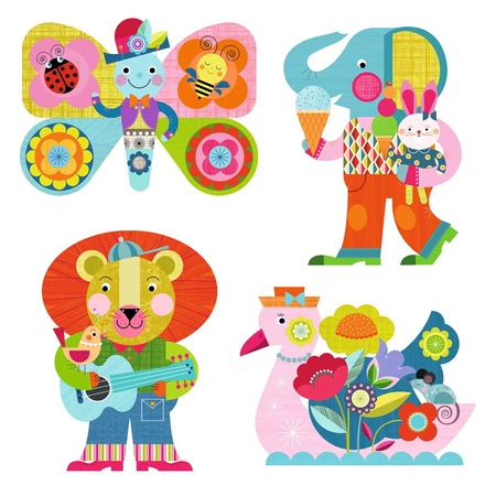 Wodne kolorowanki "Kolorowe zwierzątka" DJ09069