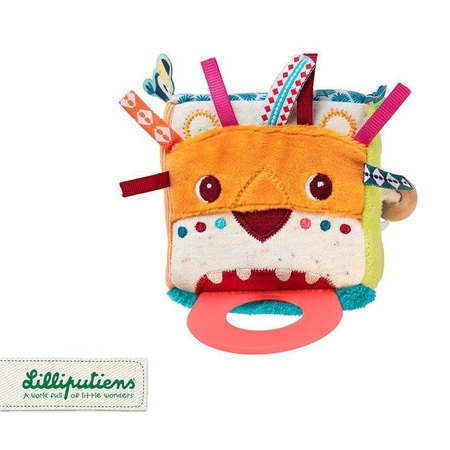 LILLIPUTIENS Kostka aktywizująca wielofunkcyjna Lew Jack 3 m+