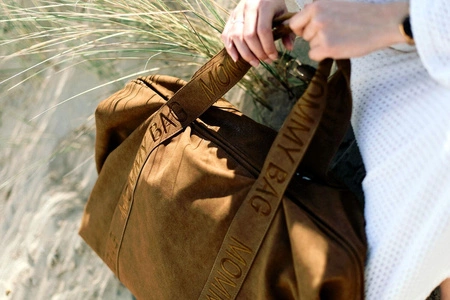 Childhome Torba Mommy Bag Signature Prestige Hazelnut