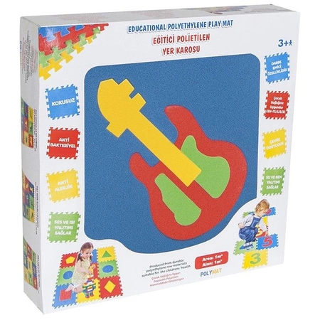 WOOPIE Piankowa Mata Edukacyjna Antybakteryjna Instrumenty