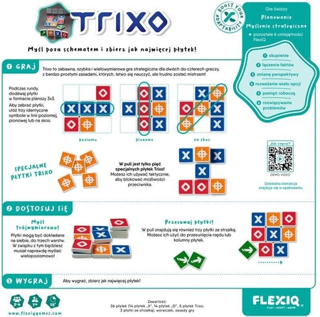 Trixo - gra strategiczna | FLEXIQ