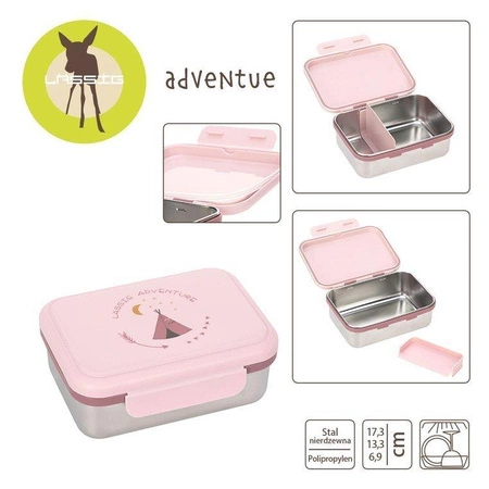Lassig Lunchbox ze stali nierdzewnej Adventure Tipi