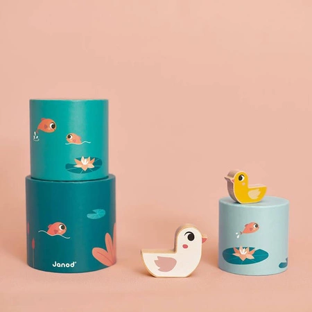 Zestaw zabawek edukacyjnych Box 12 m-cy, Janod