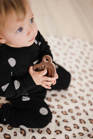 ooh noo drewniany Gryzak Miś