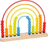 Liczydło drewniane pętla motoryczna Tęcza 11965-Small Foot, zabawki edukacyjne