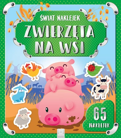 Świat naklejek zwierzęta na wsi