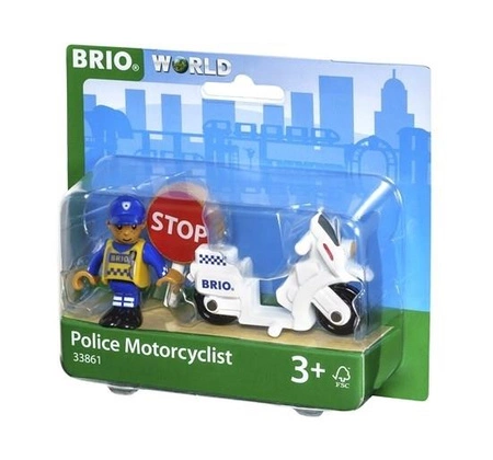 BRIO World Motocykl Policyjny