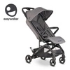 Easywalker Miley² Kompaktowy wózek spacerowy z torbą transportową Marble Grey