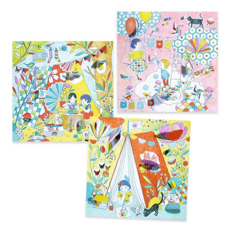 Kolorowanki z okienkami NINA DJ09683