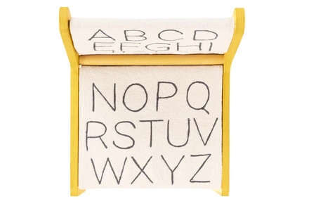 Krzesełko dziecięce żółte Sillita ABC Lorena Canals x Gonzalo Milà