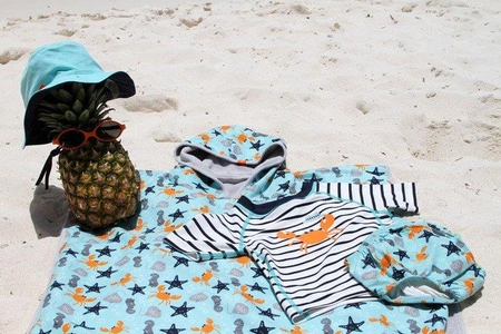 Lassig Koszulka T-shirt do pływania Sailor navy UV 50+