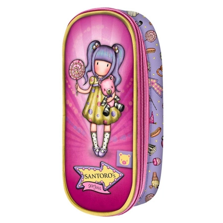 Piórnik na Suwak, Kosmetyczka - Gorjuss - Fairground - First Prize