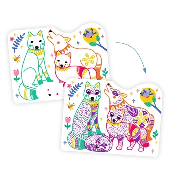 Magiczne kolorowanki - LEŚNE ZWIERZĄTKA DJ00065