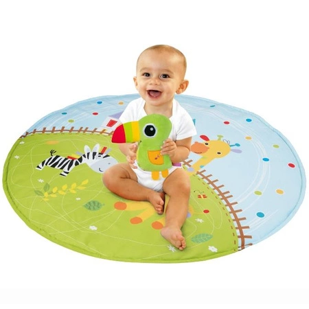 WOOPIE Interaktywna Mata Edukacyjna Sensoryczna 8 Melodii Projektor Motyw Farma