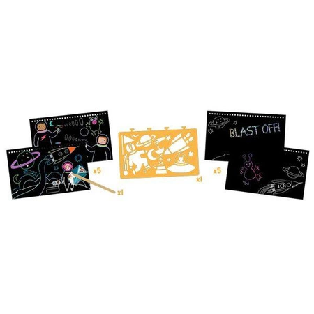 Kosmos Zdrapywanka z Rysikiem