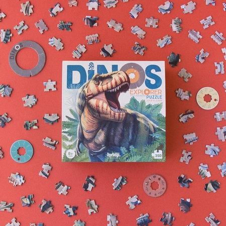 Puzzle obserwacyjne Dinos - 350 el. | Londji®