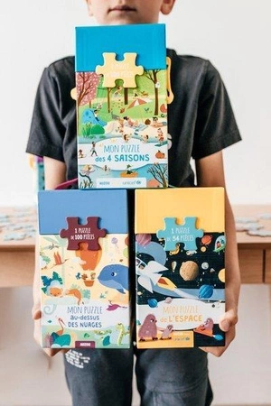 Auzou Puzzle 4 Pory roku 100 el. 53085