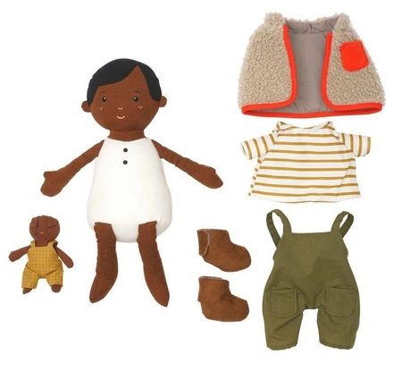 Lalka Ellis i jej mały piesek Playdate Friends 161590-Manhattan Toy, pluszaki dla dzieci