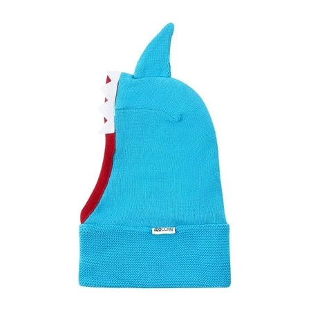 Zoocchini Czapka Komin Rekin 6-12M