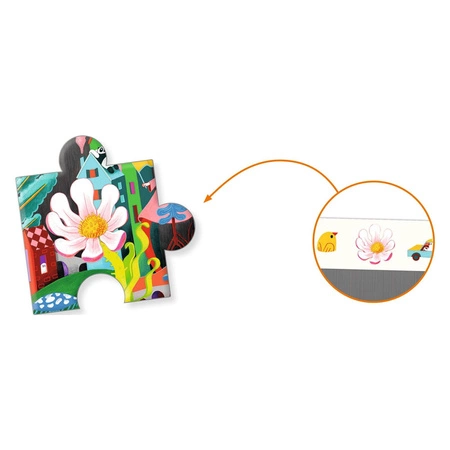 Puzzle obserwacja FANTAZYJNE MIASTECZKO DJ07462