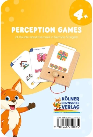 WiemTo Karty dla Dzieci 4+ Percepcja Wzrokowa Zadania