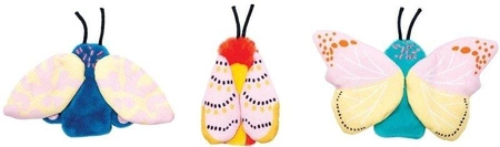 Pacynki na palce Motyle zestaw Natural Historian 218460-Manhattan Toy, zabawa w teatrzyk