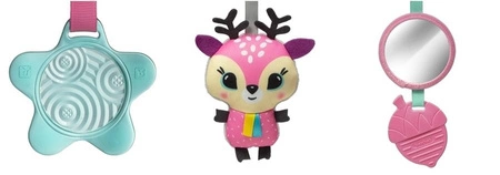 Benbat Pałąk podróżny dwustronny z zabawkami Unicorn