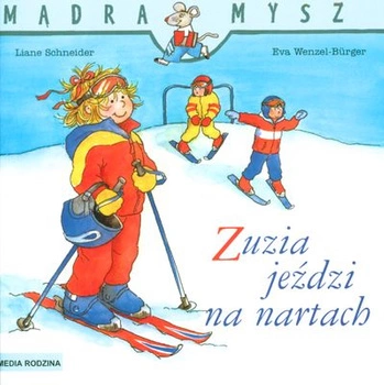 Zuzia jeździ na nartach Mądra Mysz