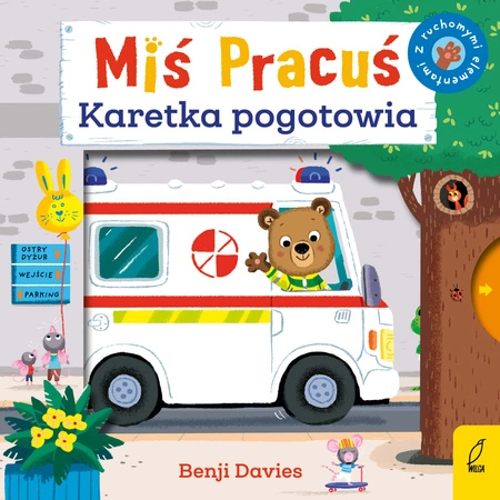 Miś Pracuś karetka pogotowia