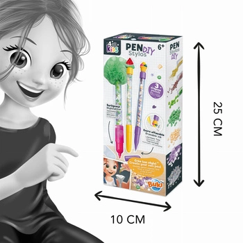 Zestaw DIY - długopisy i mazak SŁODKOŚCI FK010