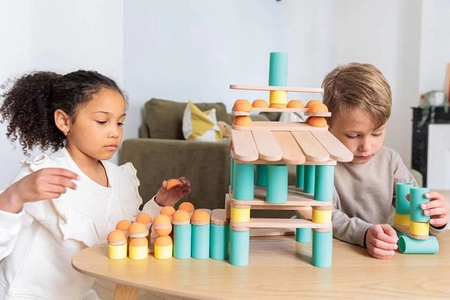 OPPI Kreatywny zestaw konstrukcyjny Stix 108 elementów 2+