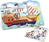 Książeczka z naklejkami wielokrotnego użytku Pirat 19102-Melissa & Doug, naklejki dla dzieci