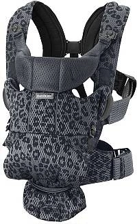 BABYBJORN MOVE 3D Mesh - nosidełko, Antracyt/Leopard