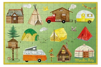 Display z mini puzzlami w tubie ODKRYWCY 712404