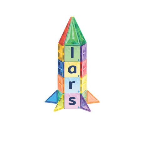 COBLO, nakładki na klocki - Litery 60 szt