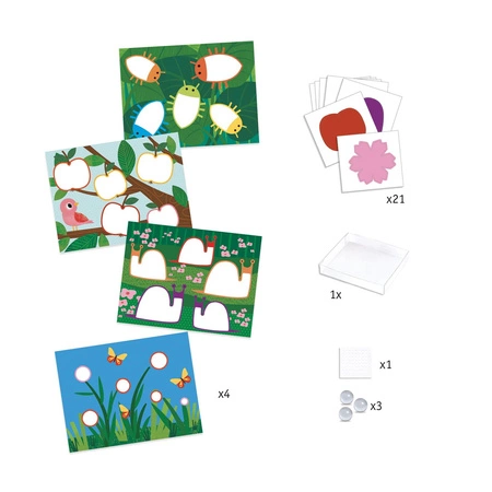 Zest. art. malowanie kulkami NATURA DJ09685