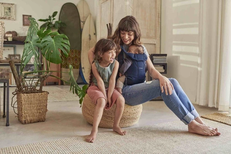 BABYBJORN MOVE 3D Mesh - nosidełko, Granatowy