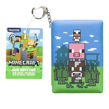 Minecraft brelok - mini notatnik