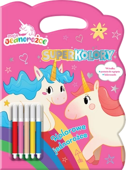 Kolorowe jednorożce. Moje Jednorożce. SuperKolory