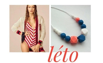 Korale silikonowe Tommy