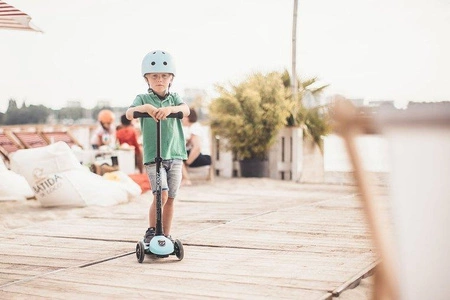 SCOOTANDRIDE Highwaykick 3 LED Hulajnoga składana ze świecącymi kółkami 3+ Blueberry