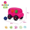 Rubbabu Autobus sorter z 6 klockami sensoryczny różowy