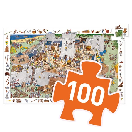 Puzzle - obserwacja OBLĘŻONY ZAMEK DJ07503